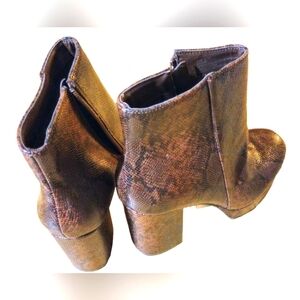 Coconut by Matisse Snakeskin Heeled Boots